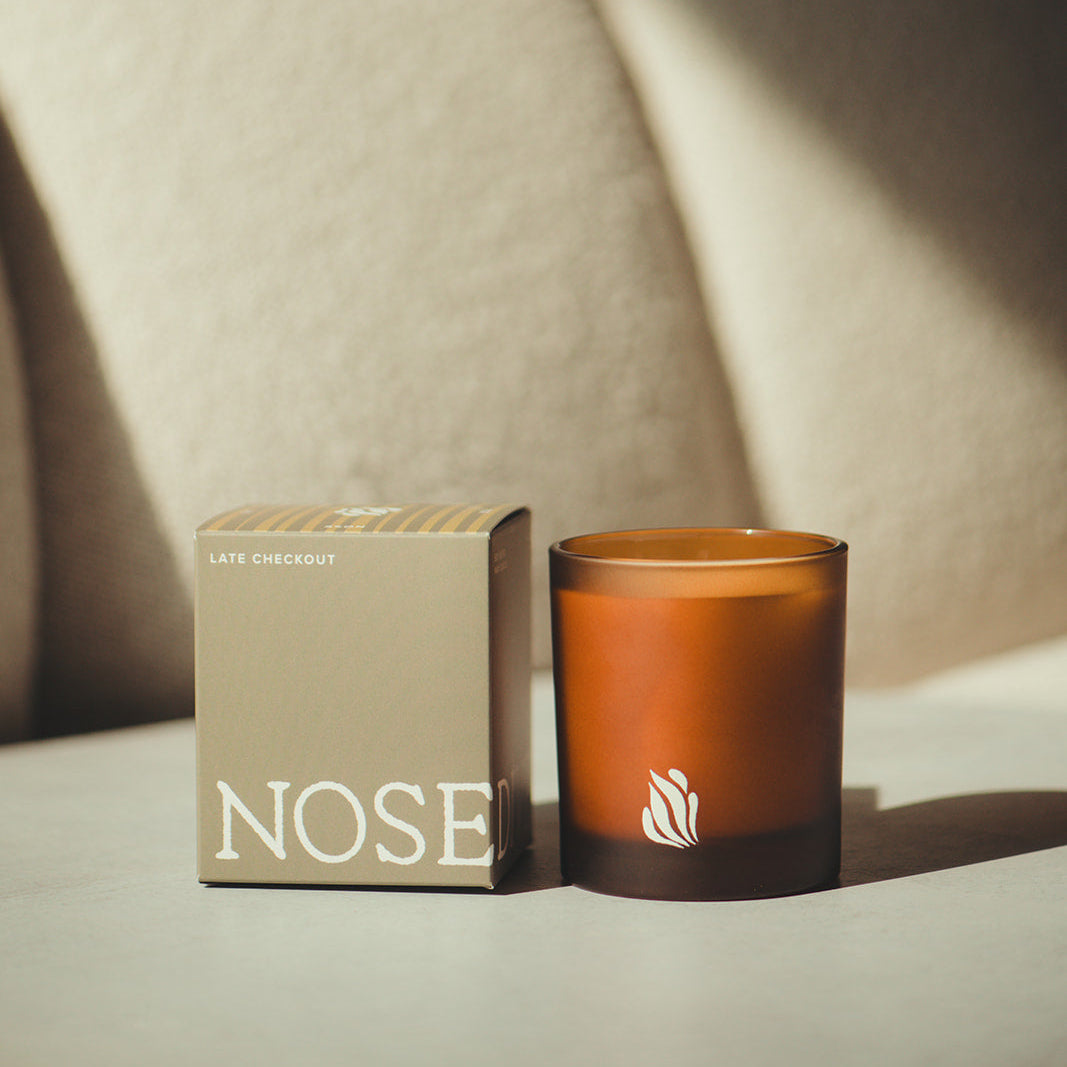 Late Checkout Scented Candle | Santal + Cardamom