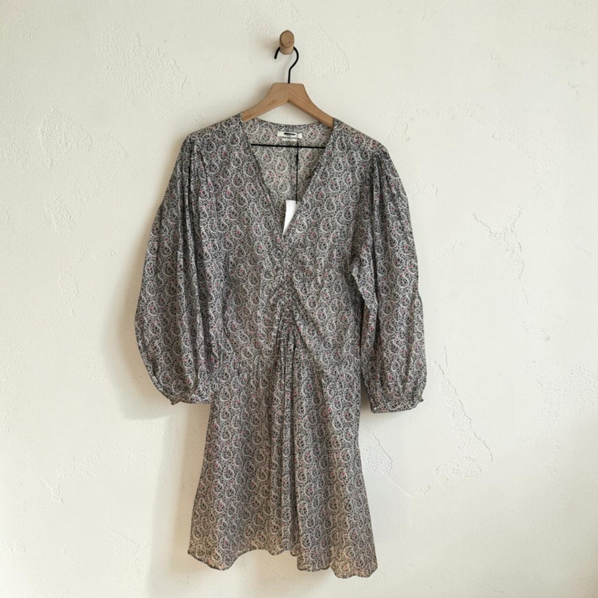 Étoile Isabel Marant Paisley Print Knee-Length Dress | Size 44 FR