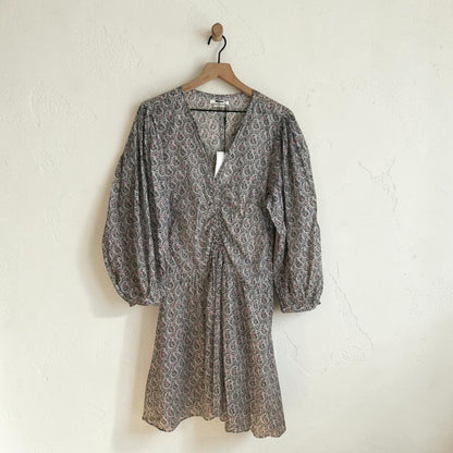 Étoile Isabel Marant Paisley Print Knee-Length Dress | Size 44 FR