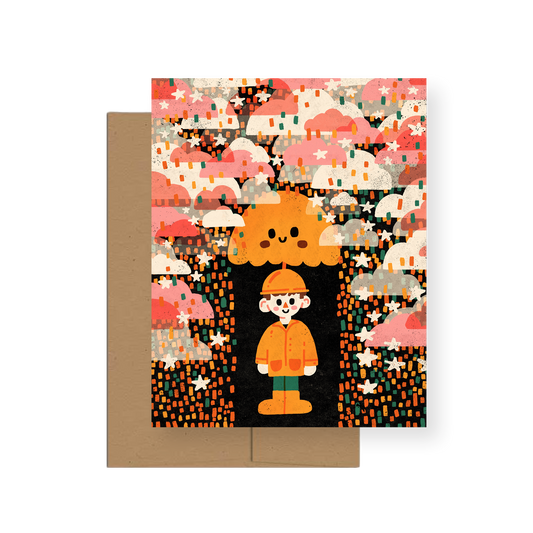 Downpour Greeting Card