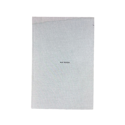 Linen Cover Book: Kay Rosen / Wall Paintings and Drawings