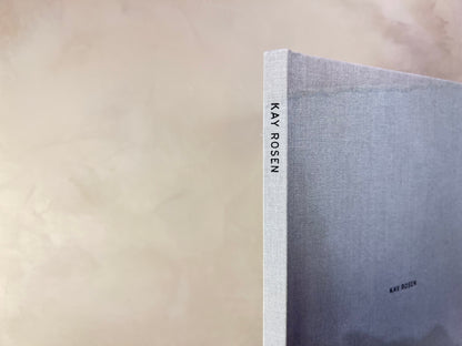 Linen Cover Book: Kay Rosen / Wall Paintings and Drawings