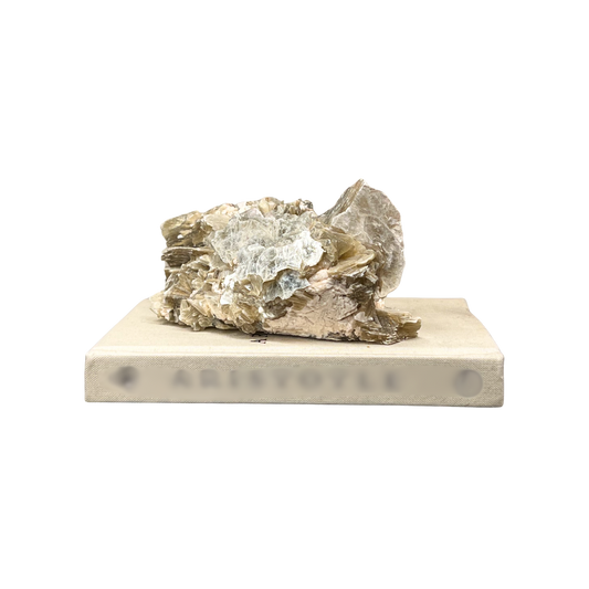 Brazilian Mica, Clevelandite + Black Tourmaline Cluster