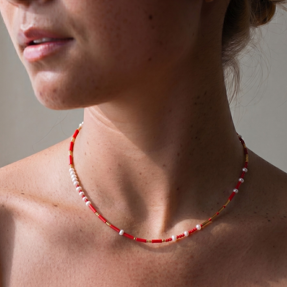 POPPY Necklace + Bracelet Set
