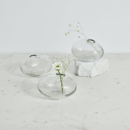 Pebbled Natura Vases | Set of 3