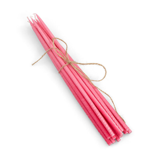 Neyron Pink Thin Taper Candles