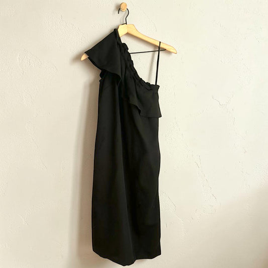 One-Shoulder Black Dress | Size 6