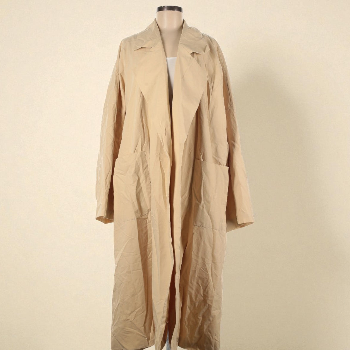 Oversized Trench Coat (Size Medium) image 0