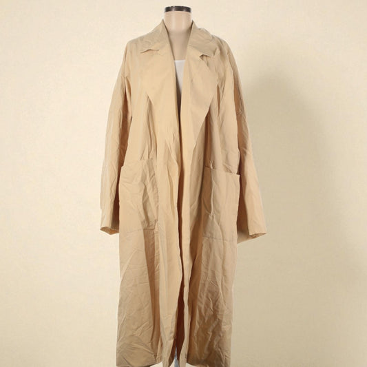 Oversized Trench Coat (Size Medium) image 0