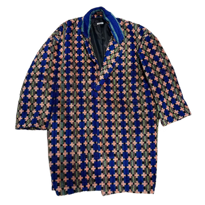 Truck Seat Fabric Collared Coat