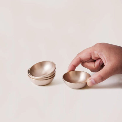 Bronze Kansa Dip Bowls | Set of 4