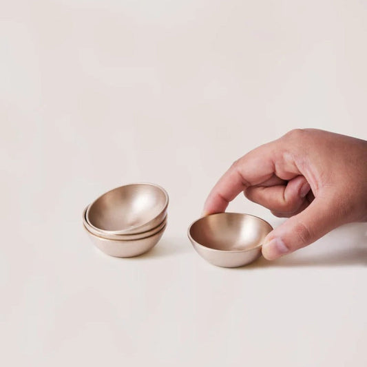 Bronze Kansa Dip Bowls | Set of 4