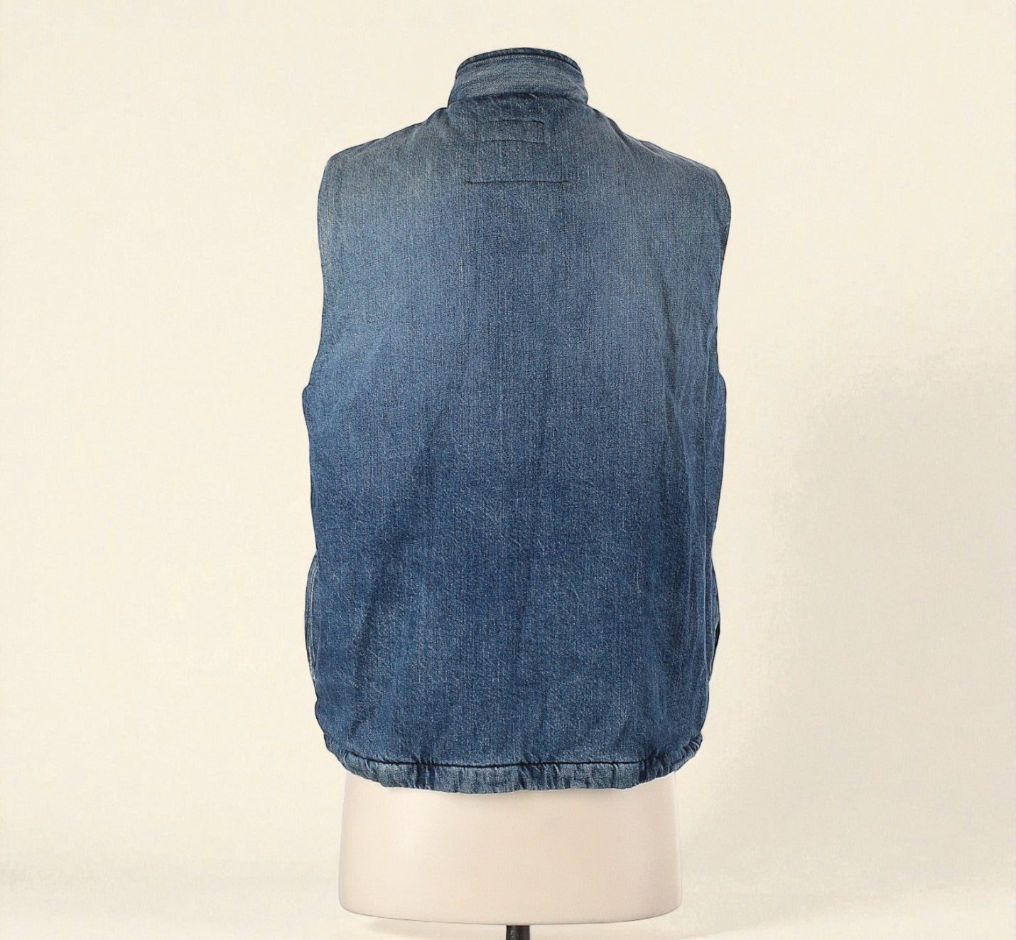 Patchwork Denim Vest (Size Small) image 1