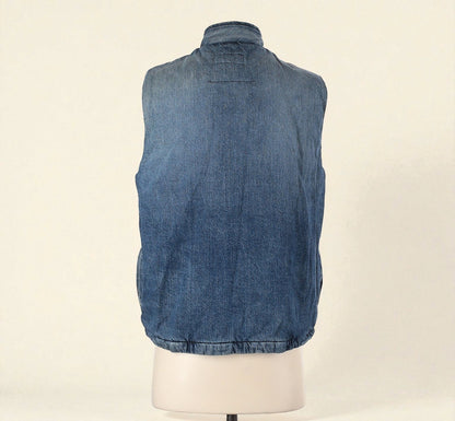 Patchwork Denim Vest (Size Small) image 1