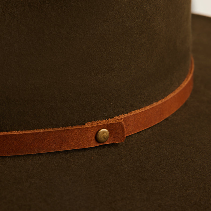 La Vida Wool Rancher Hat | Oak