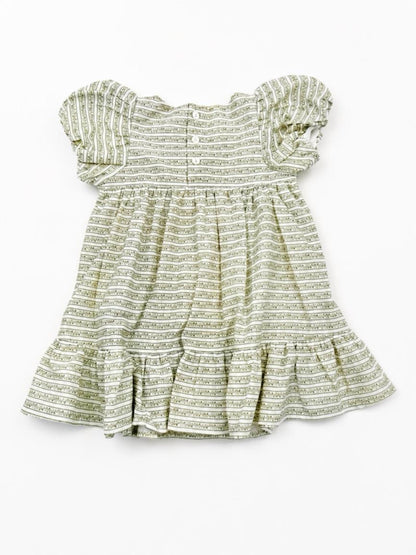 Weekend Dress | Blush Vine Stripe