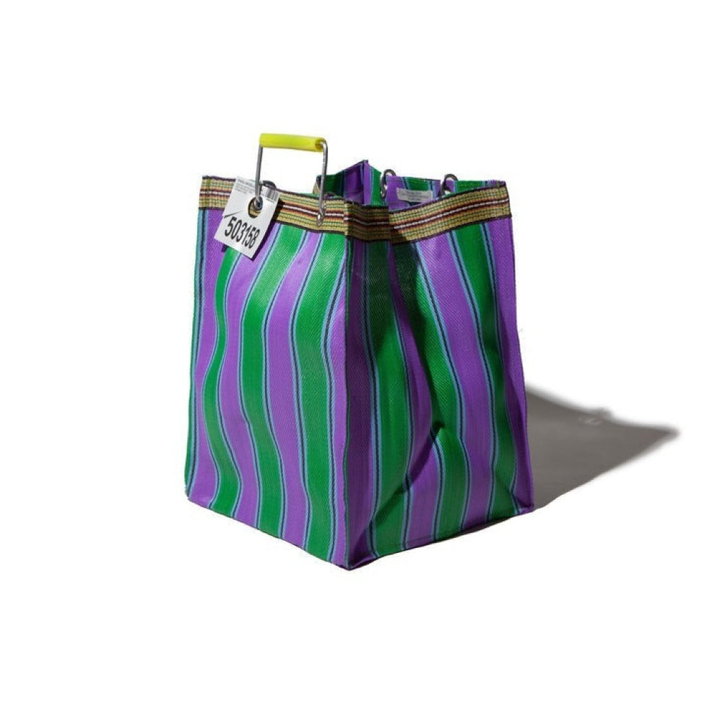 Recycled Plastic Stripe Bag