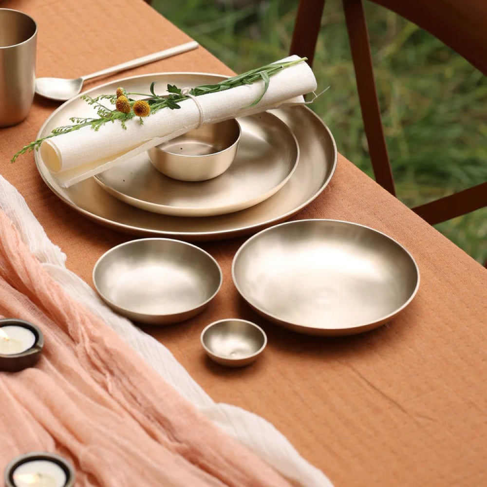 Bronze Kansa Dip Bowls | Set of 4