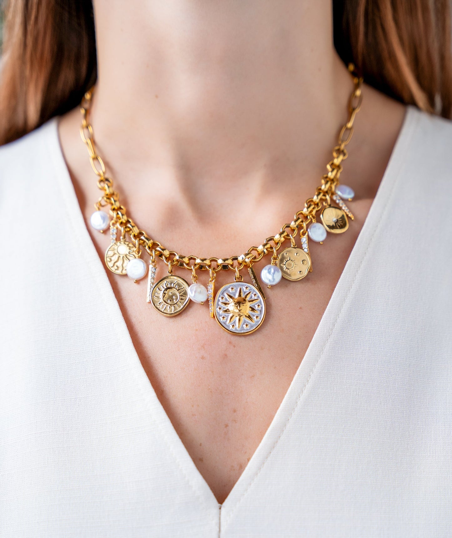 Celestial Charm Necklace