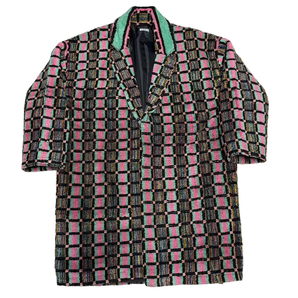 Truck Seat Fabric Collared Coat