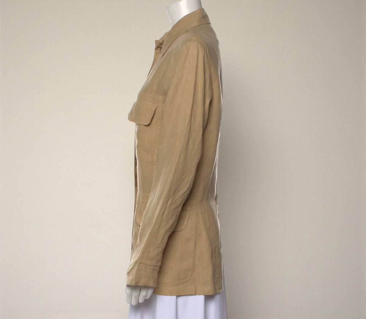 Vintage Etro Long Sleeve Button-Down Utility Shirt (Size 44/Medium) image 2
