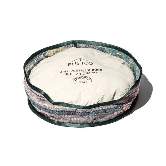 Vintage Kantha Quilt Pet Bed + Cushion