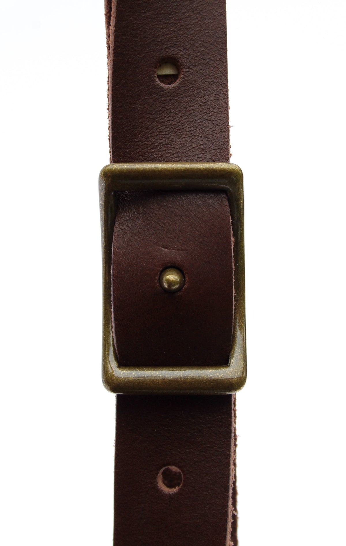 The Offset Leather Sling Bag | Walnut