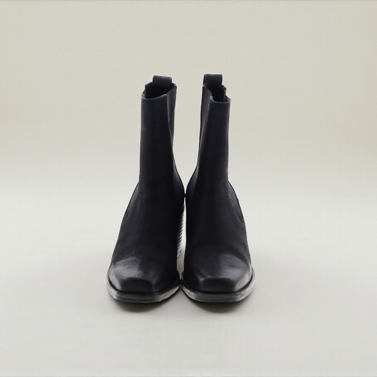 Rag & Bone Square Toe Leather Ankle Boot (Size 9.5) image 1