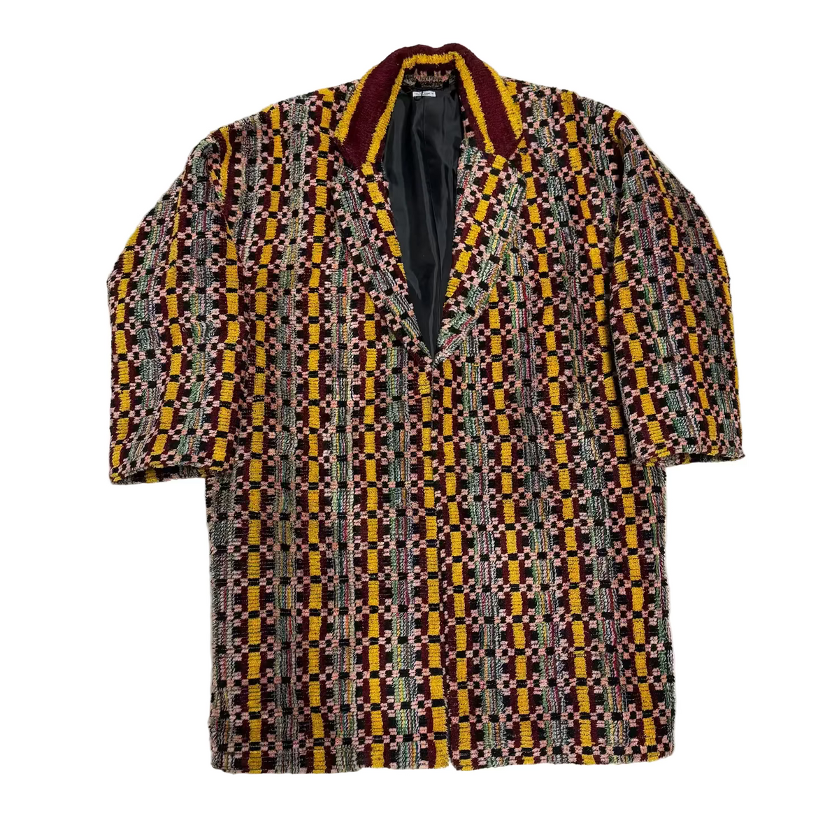 Truck Seat Fabric Collared Coat