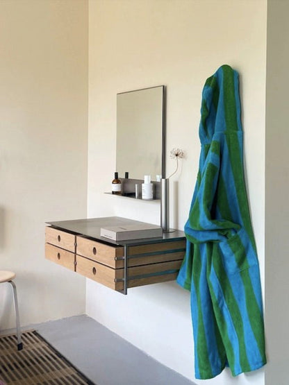 Whimsical Stripe Organic Cotton Bath Robe