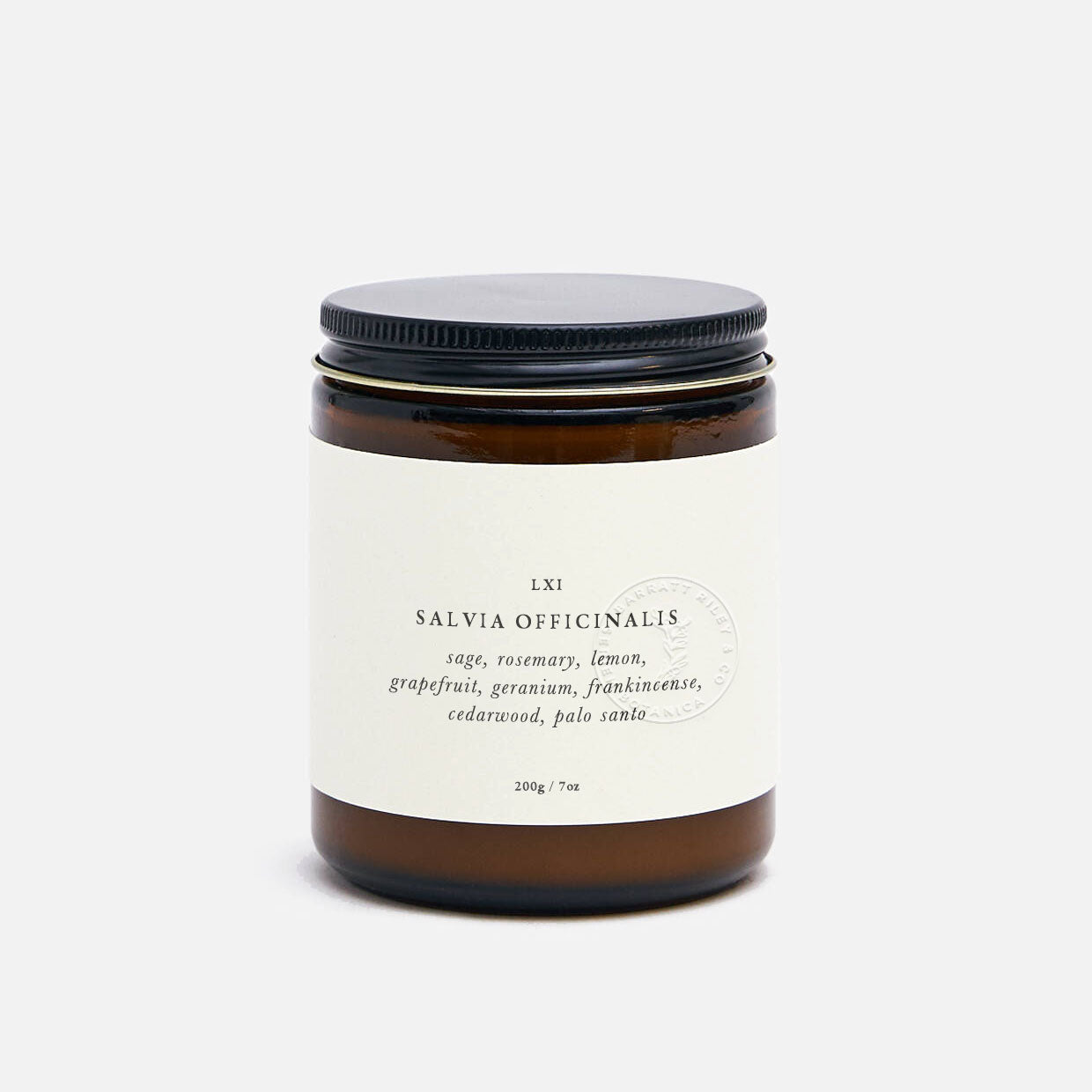 Salvia Officinalis Botanical Candle