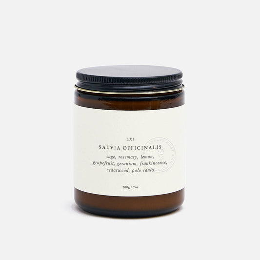 Salvia Officinalis Botanical Candle