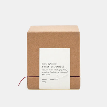 Salvia Officinalis Botanical Candle