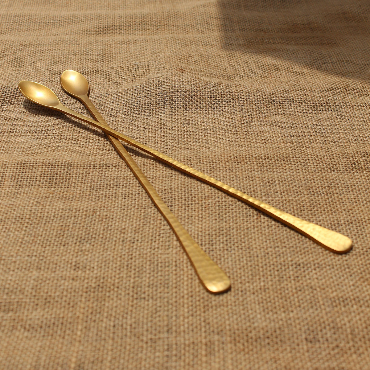 Pebbled Long Spoons | Set of 2