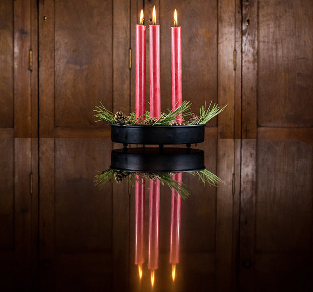 Guardsman Red Dinner Candles | Set of 25