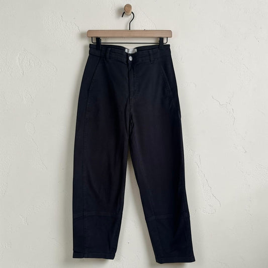 Black Barrel Pant | Size 4