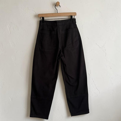 Black Barrel Pant | Size 4