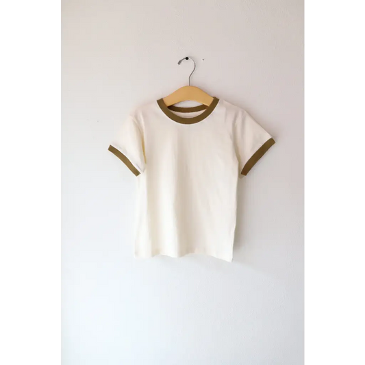 The Everyday Ringer Tee for Kids | Brown