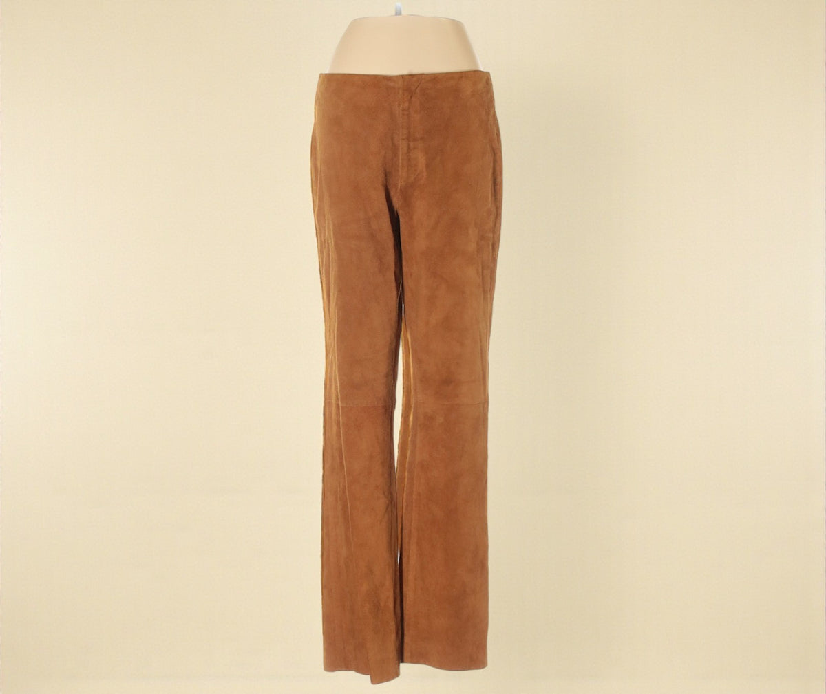 Ralph Lauren Sport Tan Leather Pants (Size 4) image 0