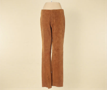 Ralph Lauren Sport Tan Leather Pants (Size 4) image 0