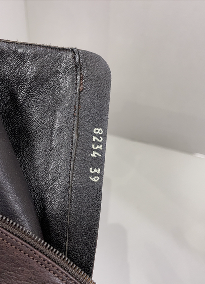 Prada Brown Leather Ankle Boot (Size 9) image 10