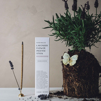 Lavender Hand-Rolled Incense Sticks | 7 Sticks