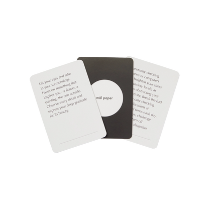 Mindfulness Meditation Card Deck