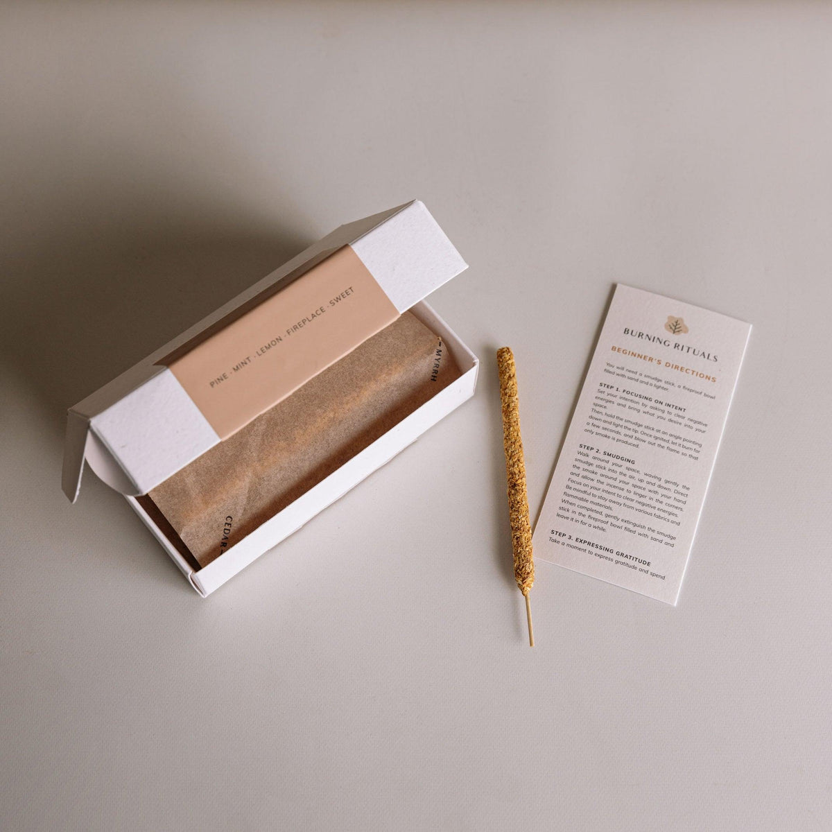 Palo Santo Mini Hand-Rolled Incense Sticks | 30 Sticks