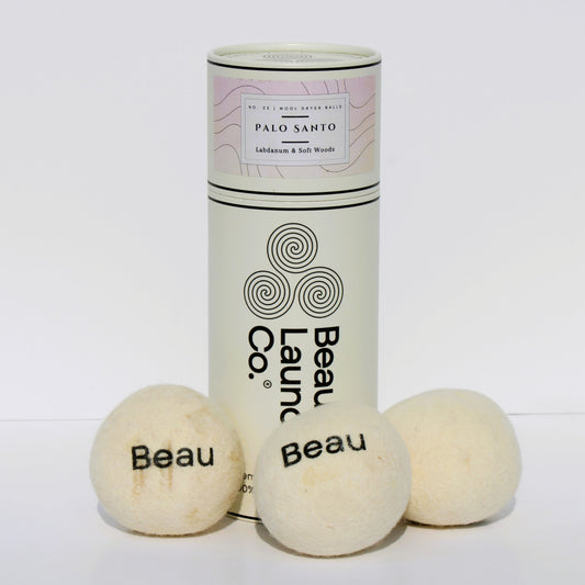 Palo Santo Scented + Softening Wool Dryer Balls