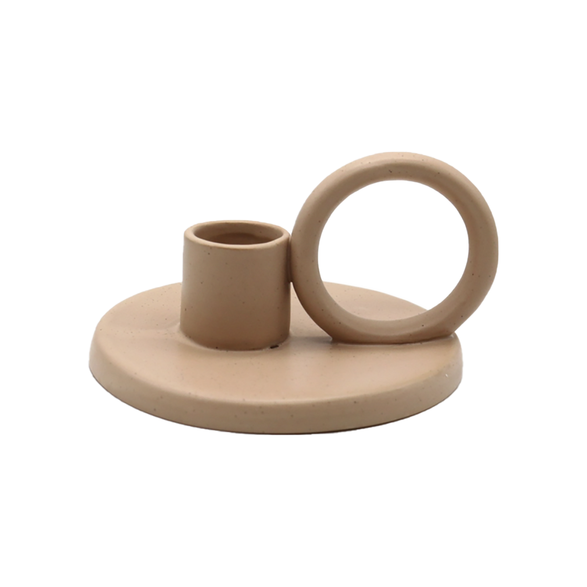 Pilar Ceramic Palo Santo + Candle Holder