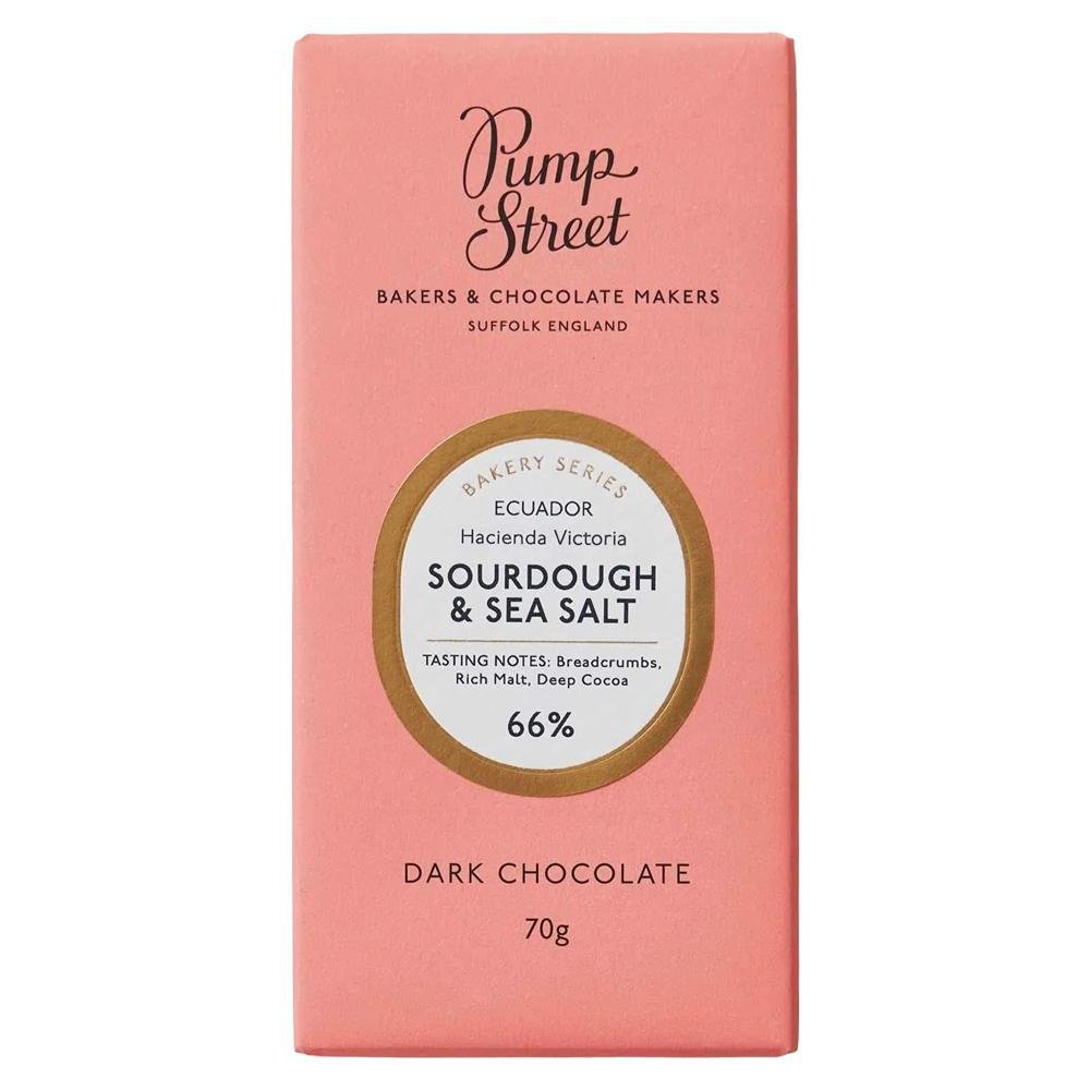Sourdough + Sea Salt Dark Chocolate Bar