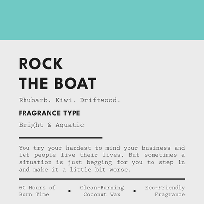Rock the Boat Candle