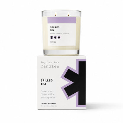 Spilled Tea Candle