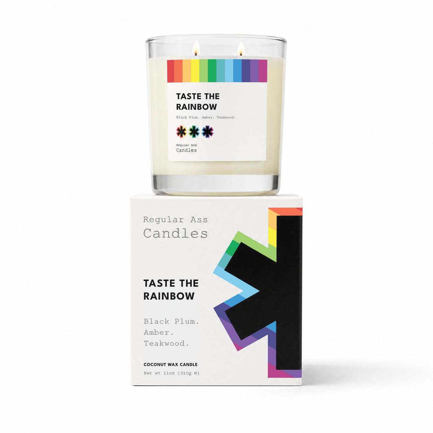 Taste the Rainbow Candle | Red Currant & Goji Berry